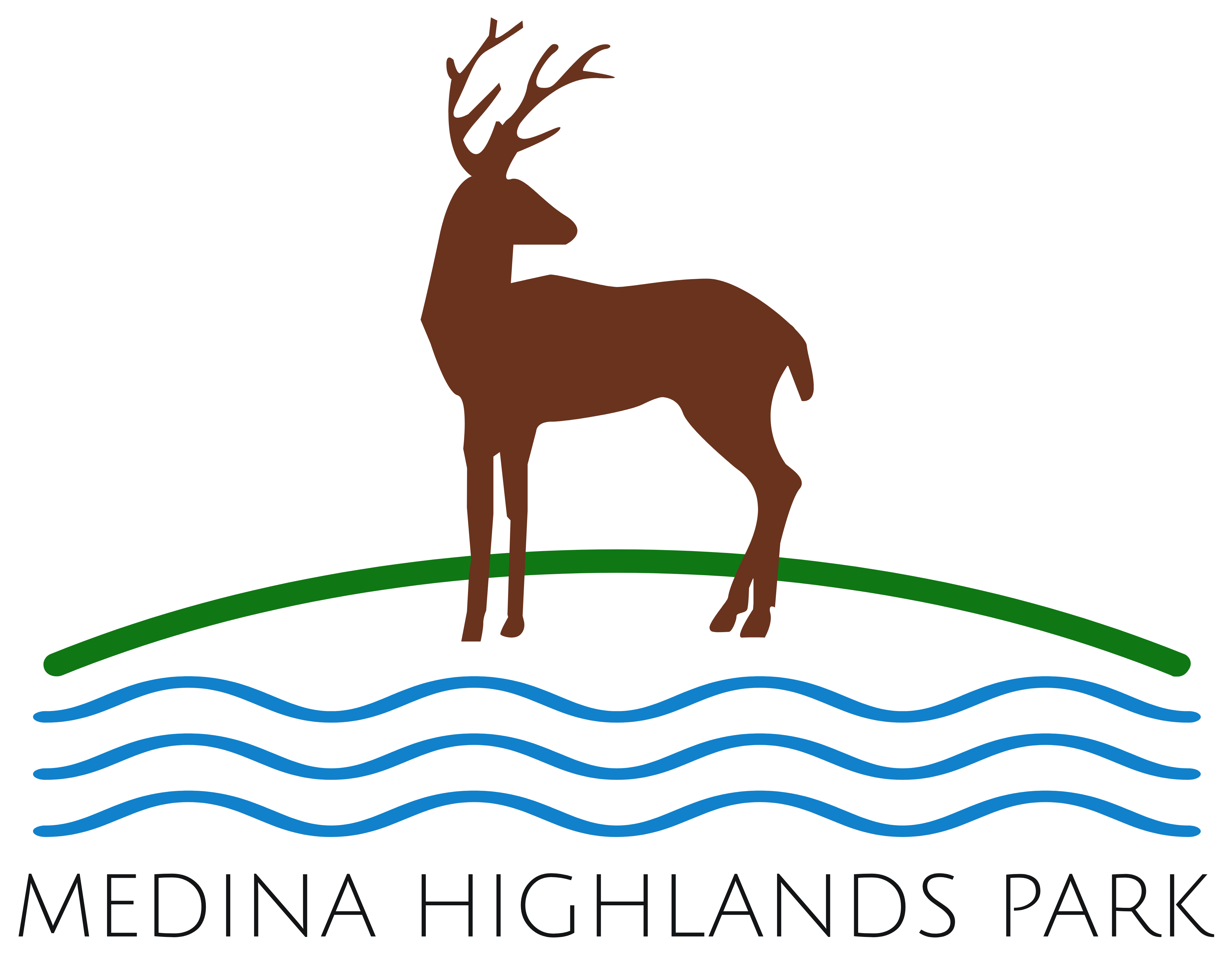 Medina Highlands Park logo